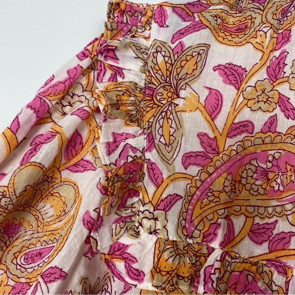 LOLA Australia ruffle paisley blouse - Picture 10 of 11
